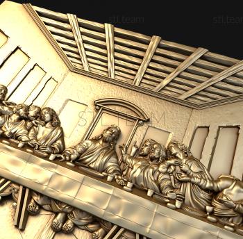 3D model The last supper (STL)